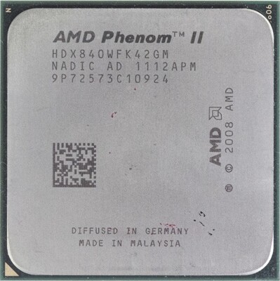 AMD Phenom II X4 840 vs. AMD Phenom 9650 sszehasonl t sa